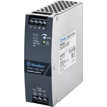 Finder 78.W1.1.230.2402 DIN-lištový napájací zdroj 24V DC 5A 120W 1 výstup