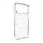 PURO Puzdro pre Apple iPhone 17 Pro transparentné biele MagSafe-kompatibilné