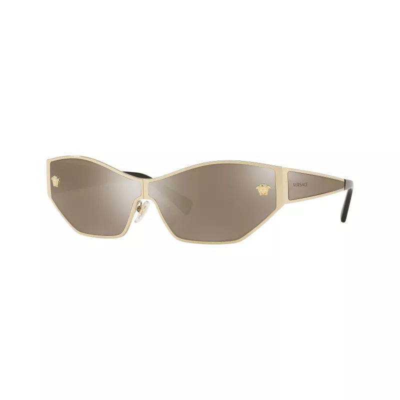 Versace dámske slnečné okuliare VE2205-12525A zlatá/sivá 67mm