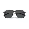 Armani Exchange pánske hranaté slnečné okuliare AX2050S609980 matná čierna/tmavosivá 60mm