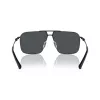 Armani Exchange pánske hranaté slnečné okuliare AX2050S609980 matná čierna/tmavosivá 60mm