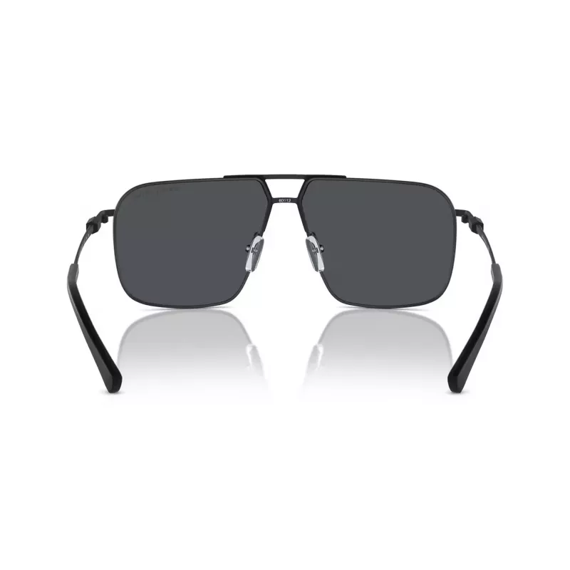 Armani Exchange pánske hranaté slnečné okuliare AX2050S609980 matná čierna/tmavosivá 60mm