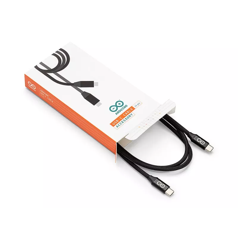 Arduino USB-C kábel USB 3.2 Gen1 konektor USB-C samec na konektor USB-C samec 1 m čierny TPX00243