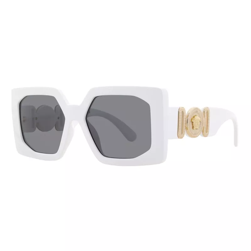 Versace VE4478U31487 dámske cat-eye slnečné okuliare, čierny rám, tmavosivé sklá, 56/18/145 mm