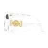 Versace VE4479U31487 dámske cat-eye slnečné okuliare, čierny rám, sivé sklá, 52mm