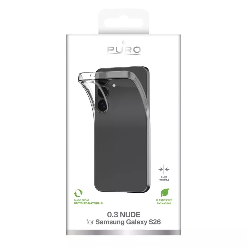 SBS Mobile transparentné TPU zadné puzdro pre Samsung Galaxy S26 PUSGS2603NUDETR