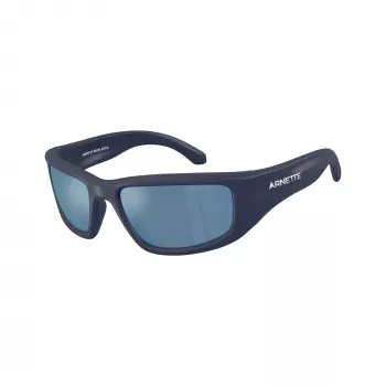 Arnette AN4358 275922 pánske hranaté slnečné okuliare, matne čierny rám, sivé sklá, 58mm