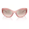 Versace VE4485 dámske slnečné okuliare – havana hnedý rám, hnedé gradientové sklá, 59mm VE4485-53228Z