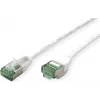 ROLINE RM U/FTP patch kábel Cat.6A/Class EA SLIM biely 0,5 m - FTP (21.45.3362)