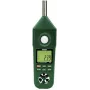 Extech EN300 5-in-1 environmentálny prístroj: anemometer, hygrometer, luxmeter, teplomer, hlukomer