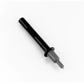 HT Instruments 404-IECN 4mm banánový konektor samec na konektor samica bezpečnostný adaptér, CAT III 1000V / CAT IV 600V, 32A, čierny 1003020