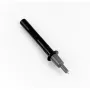 HT Instruments 404-IECN 4mm banánový konektor samec na konektor samica bezpečnostný adaptér, CAT III 1000V / CAT IV 600V, 32A, čierny 1003020