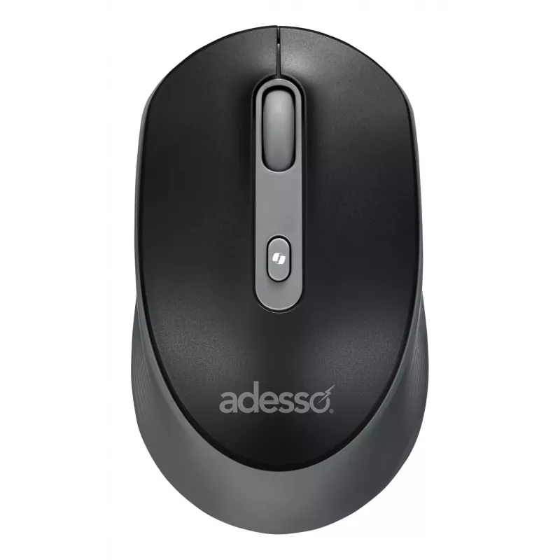Adesso iMouse A30B bezdrôtová optická myš čierna-sivá 4 tlačidlá 1200 DPI