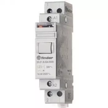 Finder impulzné relé 16A 250V 1NO 24V AC DIN lišta 20.21.8.024.4000