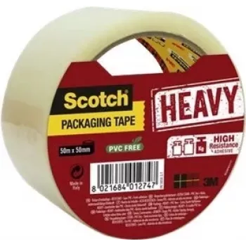 3M Scotch Heavy HV 5050 S.T. baliaca páska, 50 mm x 50 m, transparentná