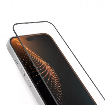 SBS Mobile pancierová fólia displeja pre Apple iPhone 16 / iPhone 15 / iPhone 15 Pro - tvrdosť 9H, odolná proti poškriabaniu, oleofóbna, bez bublín, balenie 1 ks TED3OSCRGLIP1661