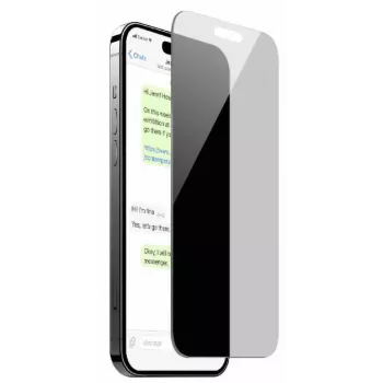 SBS Mobile Privacy tvrdené sklo ochranná fólia displeja pre iPhone 15 a iPhone 16 s bočnou ochranou PUSDGPRIPHONE1661