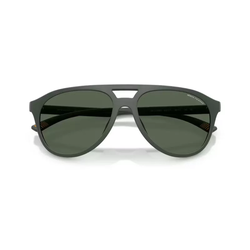 Armani Exchange AX4156SU 83777 pánske slnečné okuliare matne čierne/tmavosivé 59 mm