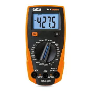 HT Instruments HT25N digitálny multimeter CAT III 600V, 2000 Counts 1010170