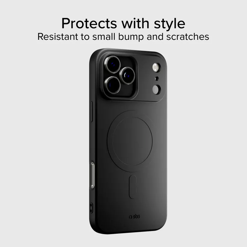 SBS Instinct puzdro pre Apple iPhone 17 Pro Max čierne kompatibilné s MagSafe TEINSTMAGIP1769K