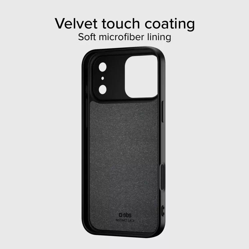 SBS Instinct puzdro pre Apple iPhone 17 Pro Max čierne kompatibilné s MagSafe TEINSTMAGIP1769K