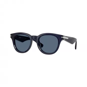 Burberry BE4439-412080 pánske slnečné okuliare, hranaté, acetát, Havana/tmavosivé, 51 mm