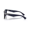Burberry BE4439-412080 pánske slnečné okuliare, hranaté, acetát, Havana/tmavosivé, 51 mm