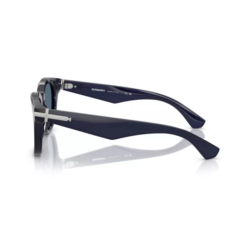 Burberry BE4439-412080 pánske slnečné okuliare, hranaté, acetát, Havana/tmavosivé, 51 mm