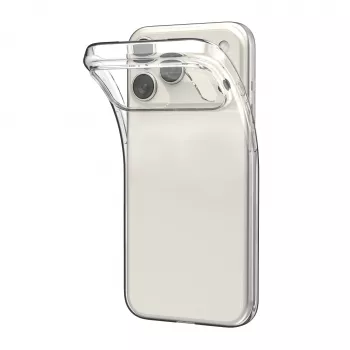 PURO puzdro Apple iPhone 17 Pro Max transparentné TPU Ultra-Slim 0,3 Nude