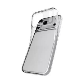 PURO puzdro Apple iPhone 17 Pro Max transparentné TPU Ultra-Slim 0,3 Nude