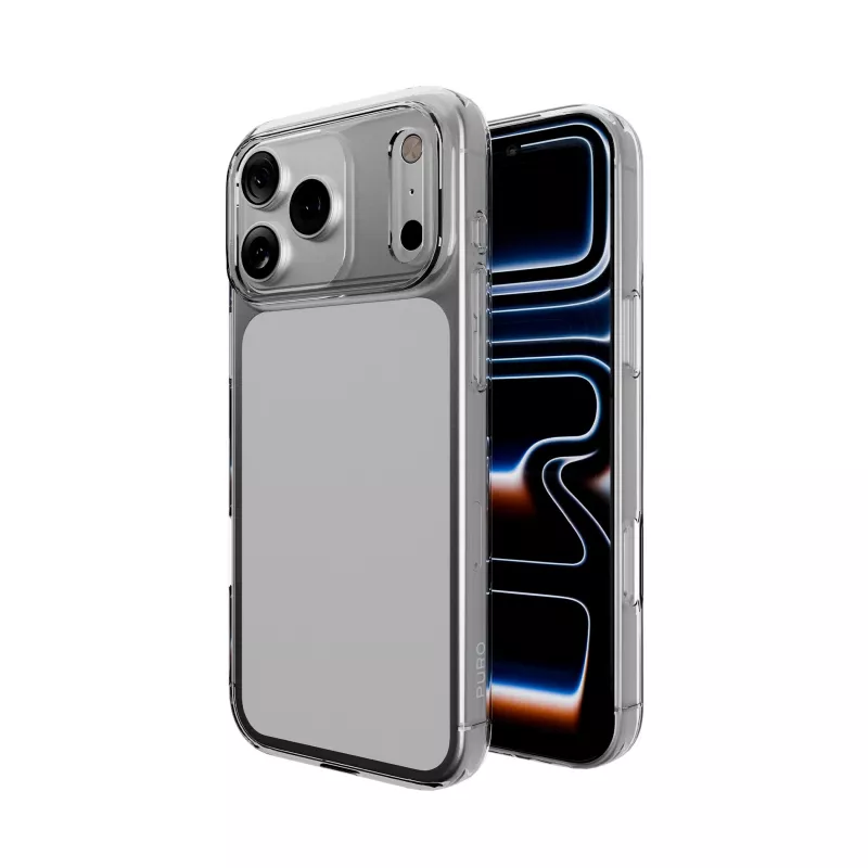 PURO puzdro Apple iPhone 17 Pro Max transparentné TPU Ultra-Slim 0,3 Nude