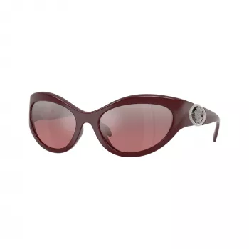 Versace VE4485-54877E dámske slnečné okuliare Cat-Eye, rám Havana, tmavohnedé gradientové sklá, 59 mm