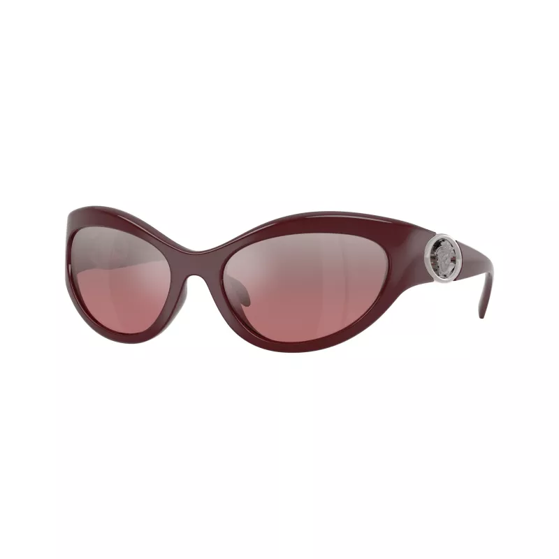 Versace VE4485-54877E dámske slnečné okuliare Cat-Eye, rám Havana, tmavohnedé gradientové sklá, 59 mm