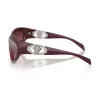 Versace VE4485-54877E dámske slnečné okuliare Cat-Eye, rám Havana, tmavohnedé gradientové sklá, 59 mm