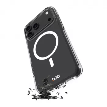 PURO transparentné puzdro pre Apple iPhone 17 Pro Max s MagSafe - biele