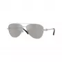 Versace VE2283-10006G pánske pilotné slnečné okuliare čierne/sivé zrkadlové 61 mm