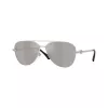Versace VE2283-10006G pánske pilotné slnečné okuliare čierne/sivé zrkadlové 61 mm
