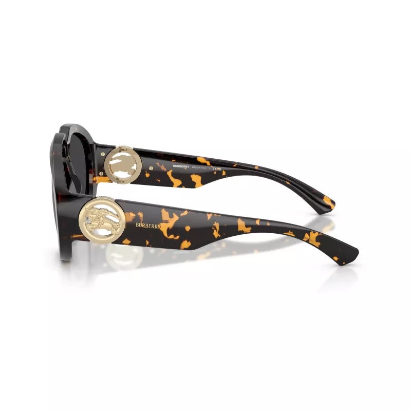 Burberry BE4479U dámske slnečné okuliare cat-eye, rám Light Havana, sivé gradientové šošovky, 58mm BE4479U41066G