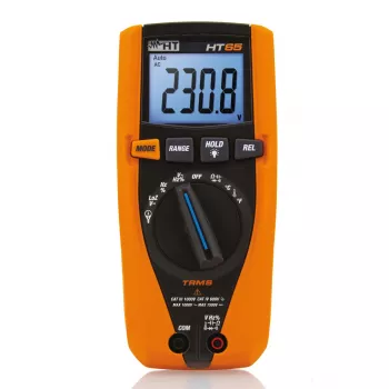 HT Instruments HT65 digitálny multimeter CAT III 1000V CAT IV 600V 4000 Counts 1010345