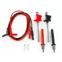 HT Instruments 425 Sada meracích vodičov, CAT IV 600V / CAT III 1000V, 1,5 m, 16 A, 4mm banánové konektory chránené proti dotyku, Červená/Čierna 1003040