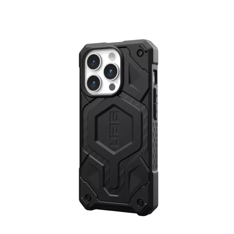 UAG Urban Armor Gear Monarch Pro Puzdro pre iPhone 15 Pro – Čierna