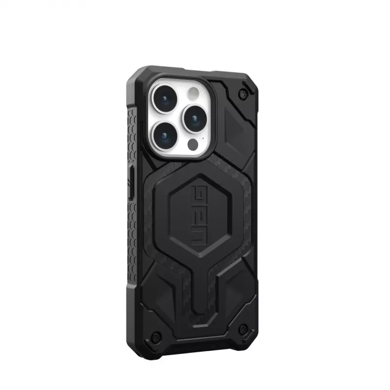 UAG Urban Armor Gear Monarch Pro Puzdro pre iPhone 15 Pro – Čierna