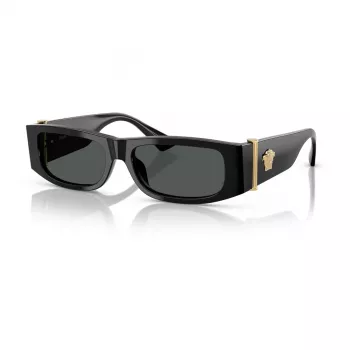 Versace Unisex Slnečné okuliare VE4476UGB187 54mm Čierna/Sivá