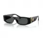 Versace Unisex Slnečné okuliare VE4476UGB187 54mm Čierna/Sivá
