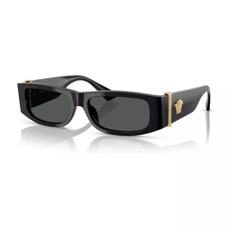 Versace Unisex Slnečné okuliare VE4476UGB187 54mm Čierna/Sivá