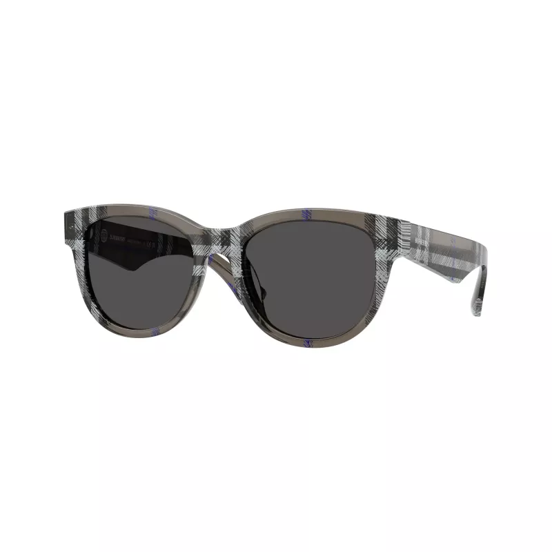 Burberry BE4432U414787 Dámske slnečné okuliare, Hranaté, Dark Havana/Dark Grey, 54/19/140 mm