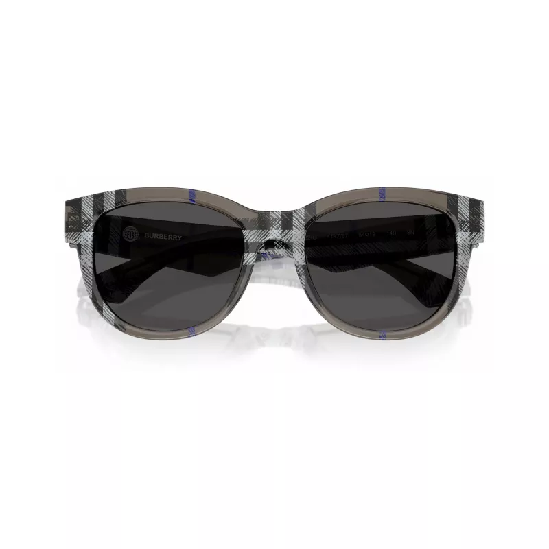 Burberry BE4432U414787 Dámske slnečné okuliare, Hranaté, Dark Havana/Dark Grey, 54/19/140 mm