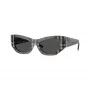 Burberry BE4450U414787 Dámske slnečné okuliare Dark Havana/Dark Grey 54/19/140 mm