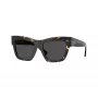Burberry BE4449F410687 dámske slnečné okuliare, rám Havana, hnedé šošovky, 53/19/140 mm