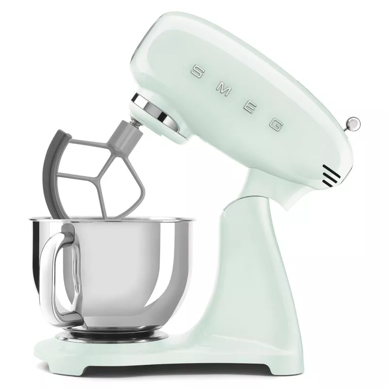 Smeg SMF05PGEU kuchynský robot v štýle 50. rokov pastelovo zelený 800W 4,8L